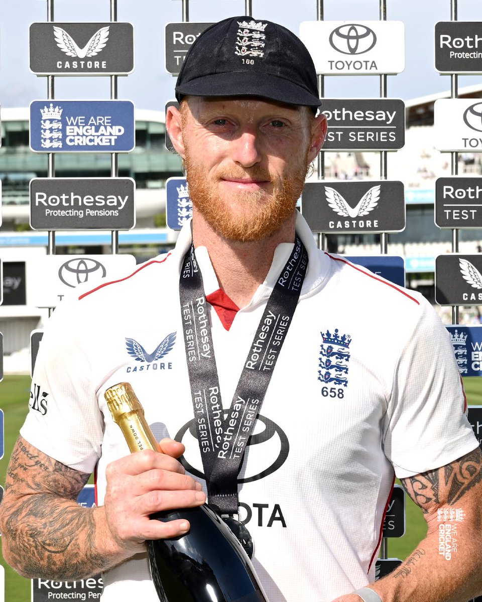 77 runs with the bat 🏏
44-8-111-5 with the ball 🔴
Player of the Match 🏅

Shift.