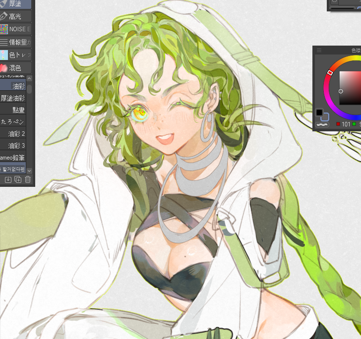 Raylily98's tweet image. 💚💚#WIP