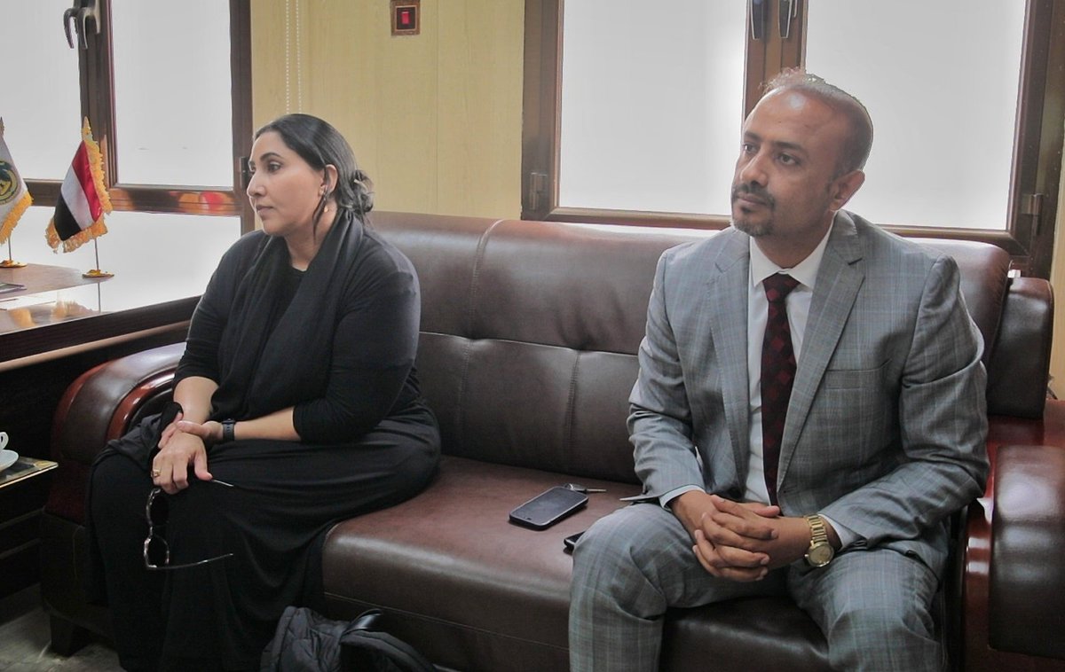 STC Media Authority Deputy Head Meets Middle East Forum Delegation in the Capital, Aden

Monday, July 14, 2025

Mr. Mukhtar Al-Yafe'y, deputy head of the National Southern Media Authority (NSMA) of the Southern Transitional Council (STC), met at the authority's headquarters in