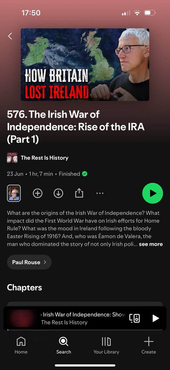 Brigid Laffan (@brigidlaffan) on Twitter photo Just caught up on <a href="/TheRestHistory/">The Rest Is History</a> podcast on Irish War of Independence. <a href="/ucddublin/">University College Dublin</a> <a href="/UCDHistory/">UCD History</a> Paul Rouse is absolutely brilliant & engaging. A must listen for those interested in Irish History & establishment of the Irish state Just caught up on <a href="/TheRestHistory/">The Rest Is History</a> podcast on Irish War of Independence. <a href="/ucddublin/">University College Dublin</a> <a href="/UCDHistory/">UCD History</a> Paul Rouse is absolutely brilliant & engaging. A must listen for those interested in Irish History & establishment of the Irish state