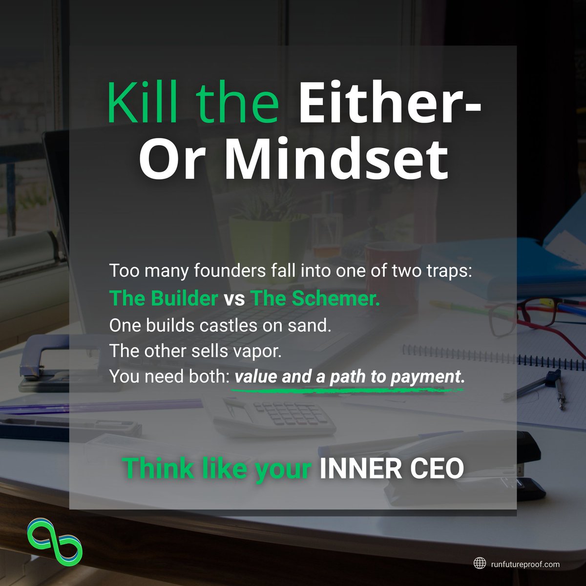 runfutureproof's tweet image. Too many founders get stuck in the “product vs. profit” trap. You don’t have to choose. The winners align value and business models.

Full breakdown in the reply.👇
#Futureproof #InnerCEO #StartupWisdom #FounderTips #StartupGrowth