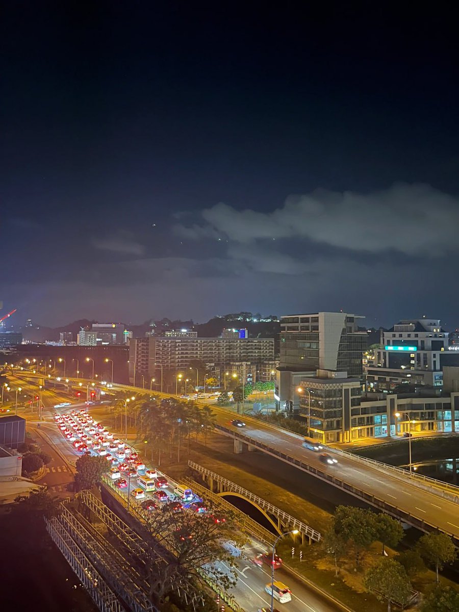 Elevated views make even traffic look like art. Malaysia never disappoints  🌆✨🚦#NighttimeMagic #UrbanVibes