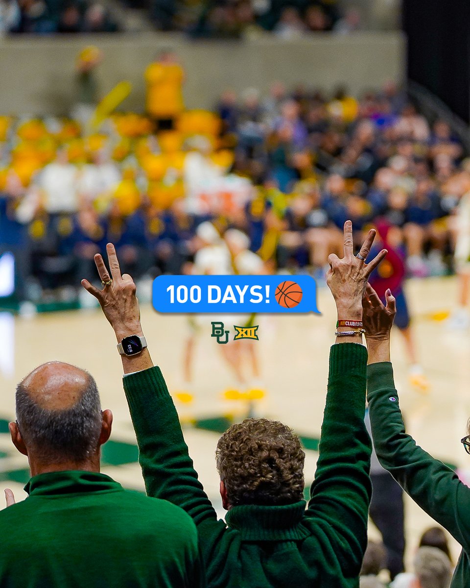 BaylorWBB's tweet image. Hoops season can't come fast enough π€
#SicEm | #GreaterThan