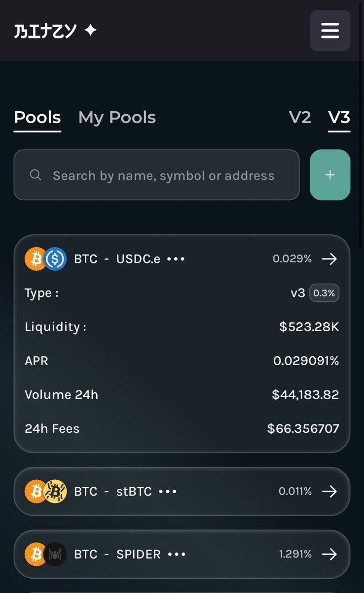 Bitzy_App's tweet image. Happy Monday ✨
Bitzy Bitcoin – stablecoin liquidity starts to grow and has crossed half a million USD.
Get ready for a trading competition with the NFT prizes before the upcoming start of the public points program
Notifications on! 🌸🐝