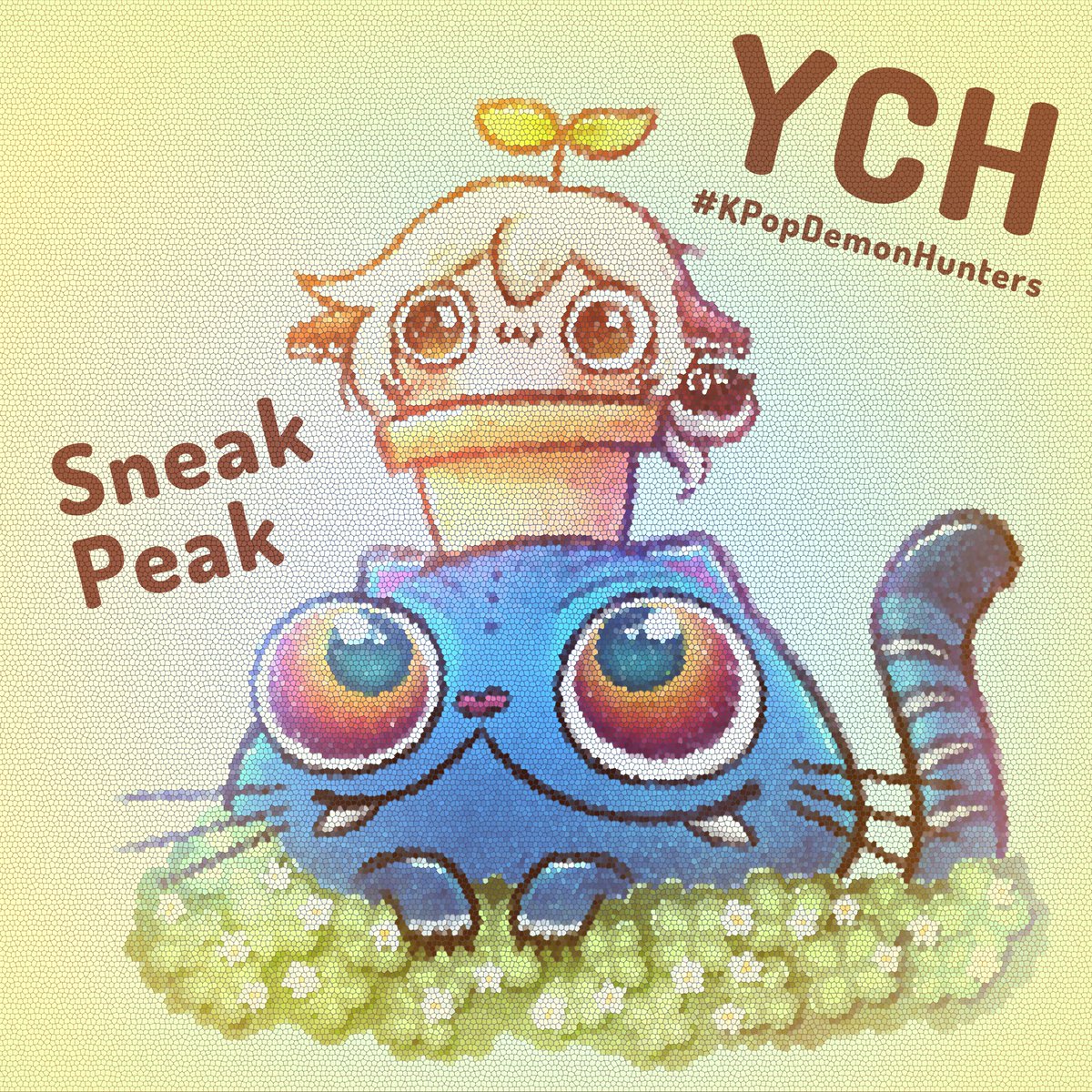 : 𝐊𝐏𝐨𝐩 𝐃𝐞𝐦𝐨𝐧 𝐇𝐮𝐧𝐭𝐞𝐫𝐬 : #YCH
Coming this week ٩(ˊᗜˋ*)و ♡

Little Sneak Peak .☘︎ ݁˖ Will be available via Ko-fi ☕️

#KPOPDEMONHUNTERS