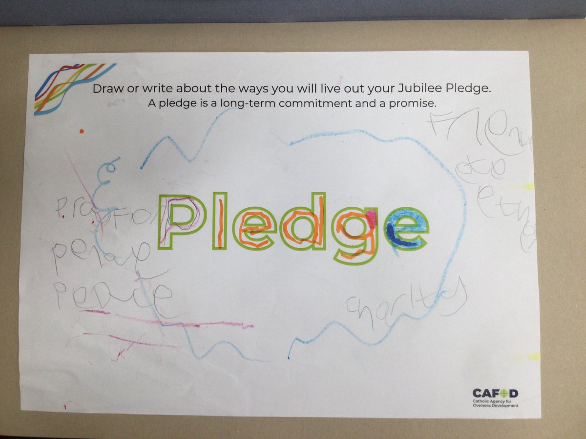 St Mary's Priory Infant & Junior Schools (@stmarysrcpriory) on Twitter photo πβ€οΈAs part of the #JubileeYear all of the children wrote their own pledges of 'hope'. Children from Reception to Year 6 are promising to make changes so our world becomes a better, fairer place for all! Please visit the school office to read our pledges. #Cafod #PilgrimsOfHope πβ€οΈAs part of the #JubileeYear all of the children wrote their own pledges of 'hope'. Children from Reception to Year 6 are promising to make changes so our world becomes a better, fairer place for all! Please visit the school office to read our pledges. #Cafod #PilgrimsOfHope