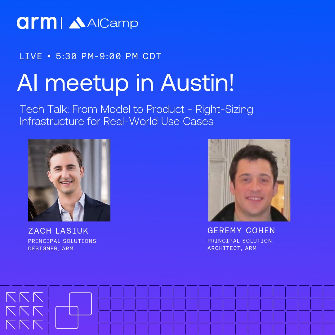 ArmSoftwareDev's tweet image. How do you turn a powerful GenAI model into a scalable, efficient product? 🤔
Join us at @aicampai in Austin to learn how to right-size infra for your GenAI product, with a live demo of LLM deployment using Ollama + Kubernetes.
okt.to/KoRa45
