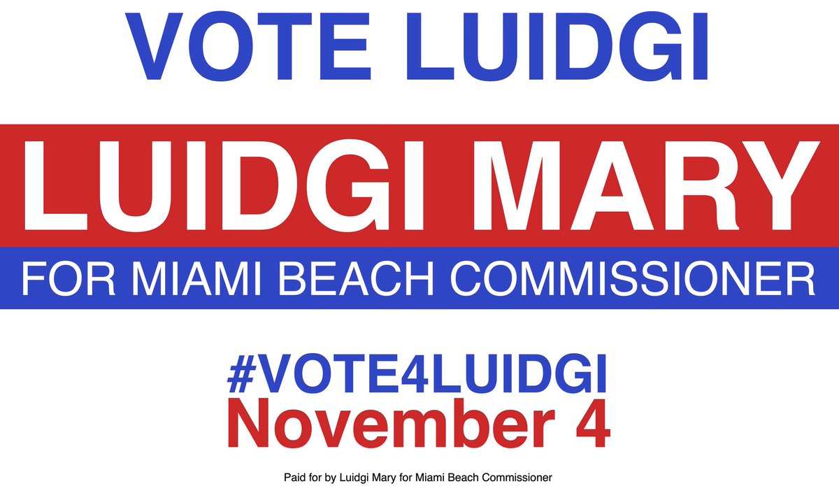 Vote4Luidgi's tweet image. Miami Beach, Let’s Talk Permitting.
Our residents and businesses are fed up with the broken permitting process in Miami Beach. It takes two to three times longer to open a business or complete a renovation here compared to neighboring cities, and the frustration is real.
Here’s…
