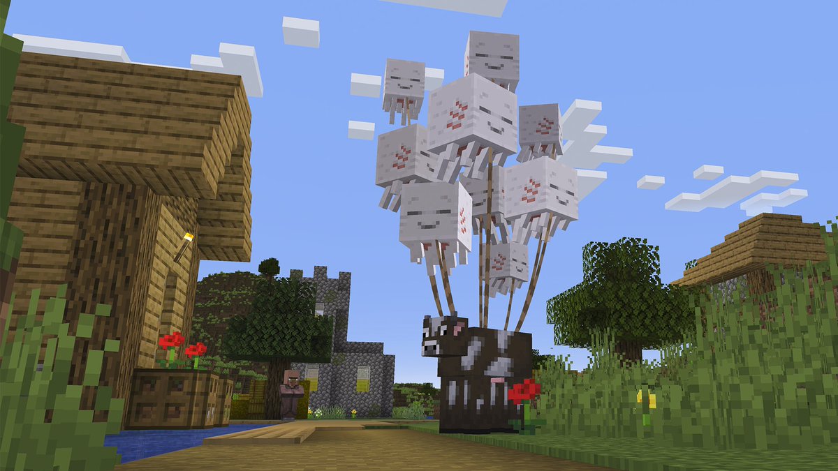 Minecraft tweet media