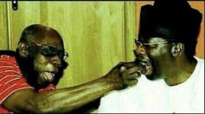 At least he celebrated Buhari's death.