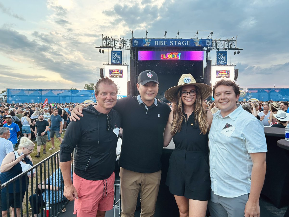 StanChoMPP's tweet image. Ottawa Bluesfest is a major economic driver and a cornerstone of Ontario’s summer music scene 🎶🎺
Featuring some of the biggest acts from across Canada and the globe, the event draws 250,000 visitors annually.
Our govnement was proud to support this year’s festival with $350K.