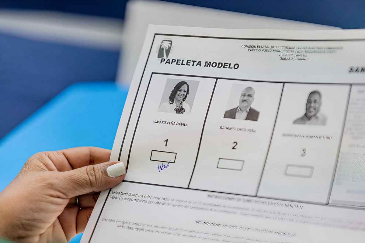 Hoy participamos del sorteo de posiciones para la Elección Especial del próximo domingo, 10 de agosto, en la Comisión Estatal de Elecciones. ¡Seré la #1 en la papeleta! Cuento contigo y con tu voto para seguir trabajando por nuestro pueblo. 

¡Sal a votar! 

#PaSeguirLaOBRA