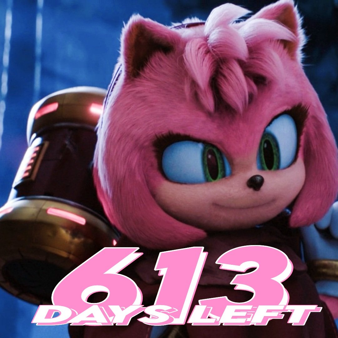 SonicCountdwn's tweet image. Hey everyone ! Hoping y'all are having a wonderful day !
613 days until #SonicMovie4 !