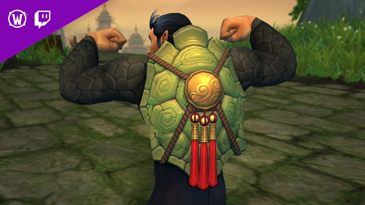 Warcraft's tweet image. Hero in an Adorned Half Shell 🐢
Watch WoW streams on Twitch to earn your own Adorned Half Shell and show off your inner turtle!
Learn more: blizz.ly/44Nrr6G