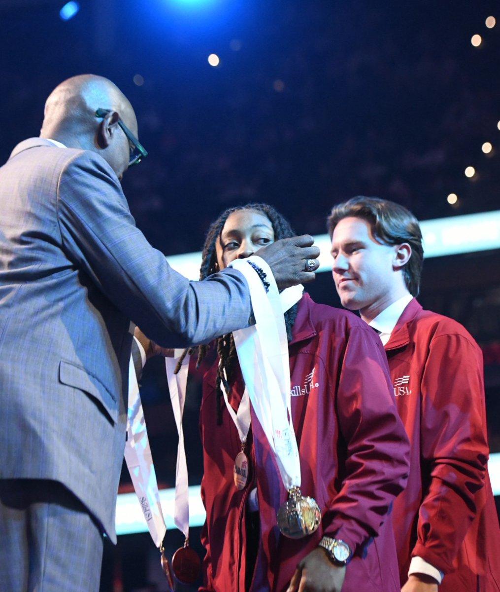 While the <a href="/SkillsUSA/">SkillsUSA</a> National Leadership &amp; Skills Conference (#NLSC25) has come to a close, our commitment to the next generation of skilled workers continues.

Aerotek proudly provided grants to 162 medalists across 18 competitions during the SkillsUSA Championships at #NLSC25.
