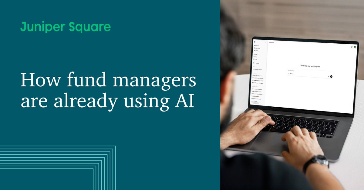 While only 2% of PE firms expect to see significant AI-driven value this year, an overwhelming 93% anticipate moderate to substantial benefits within the next 3-5 years. 

In our latest post, we explore how AI is transforming the private markets. &gt; junipersquare.com/blog/using-ai?…