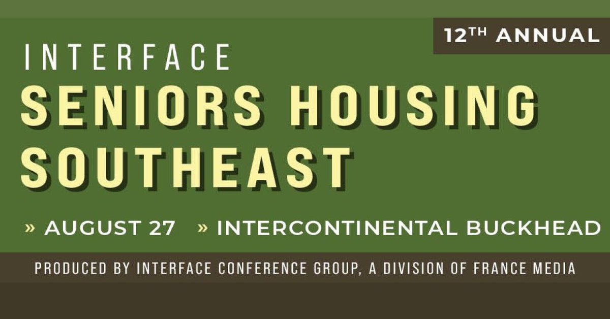 France Media, Inc. (@rebusiness) on Twitter photo InterFace Seniors Housing Southeast 2025 — the longest running & largest seniors housing event in the region — on August 27 in Atlanta!
Early-bird rate ends today: ow.ly/K4F650WhL0o
<a href="/SeniorHousingBz/">Seniors Housing Business</a> #IFSeniorsHousingSE
#CRE #SeniorsHousing #SeniorLiving <a href="/REBusiness/">France Media, Inc.</a> InterFace Seniors Housing Southeast 2025 — the longest running & largest seniors housing event in the region — on August 27 in Atlanta!
Early-bird rate ends today: ow.ly/K4F650WhL0o
<a href="/SeniorHousingBz/">Seniors Housing Business</a> #IFSeniorsHousingSE
#CRE #SeniorsHousing #SeniorLiving <a href="/REBusiness/">France Media, Inc.</a>