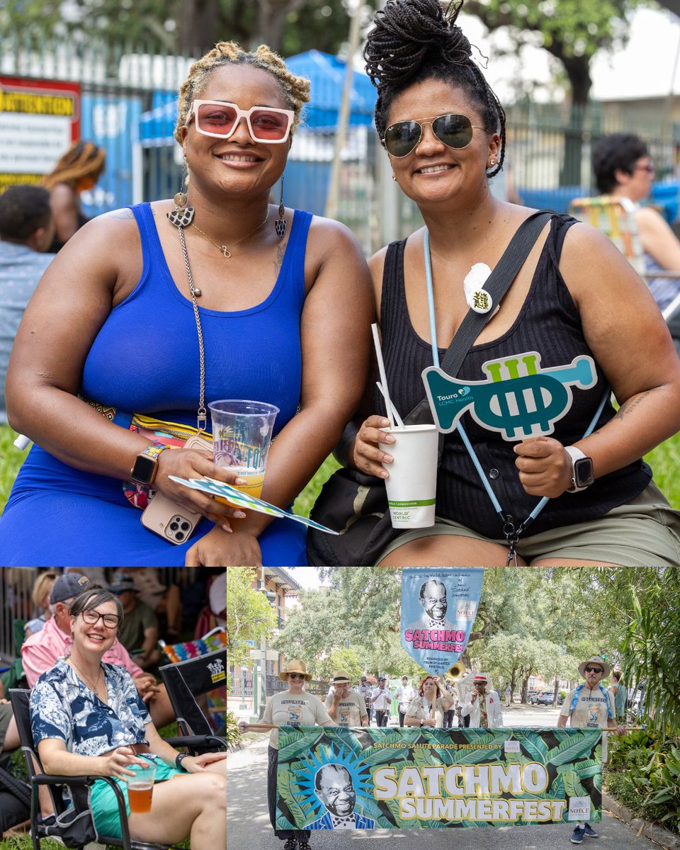 FQFestNOLA's tweet image. We’ve come a long way from Jane Alley.
Satchmo Summerfest presented by NOTCF returns for its 25th year, honoring New Orleans’ most iconic son.
📅 Save the date: August 2–3, 2025