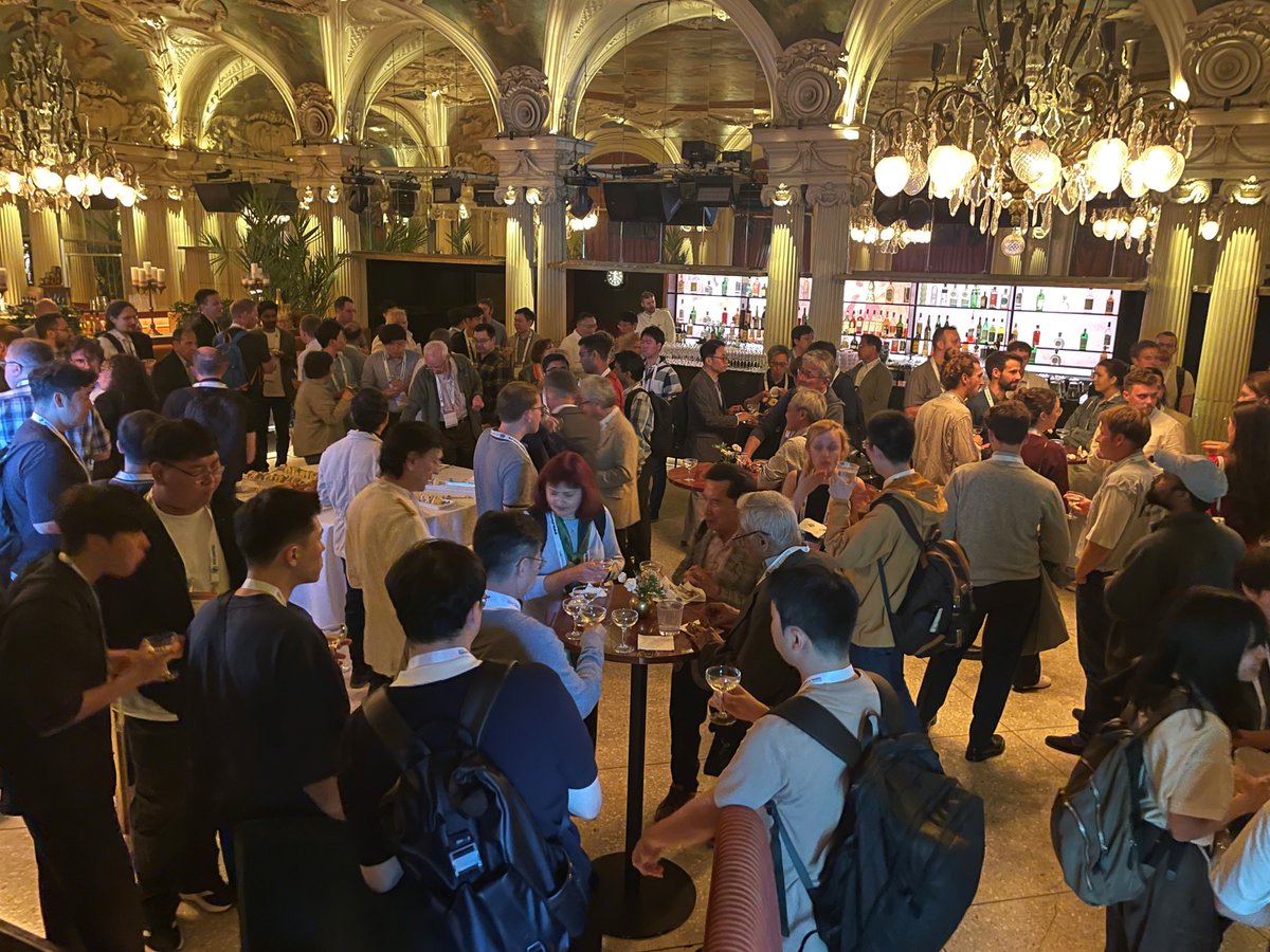 ECSorg's tweet image. The flags are up, the signs are out, and the SOFC community is in Stockholm!
SOFC-XIX is officially underway at the stunning Münchenbryggeriet—where innovation meets charm. ✨ From cutting-edge science to scenic networking moments, it’s shaping up to be a meeting to remember!