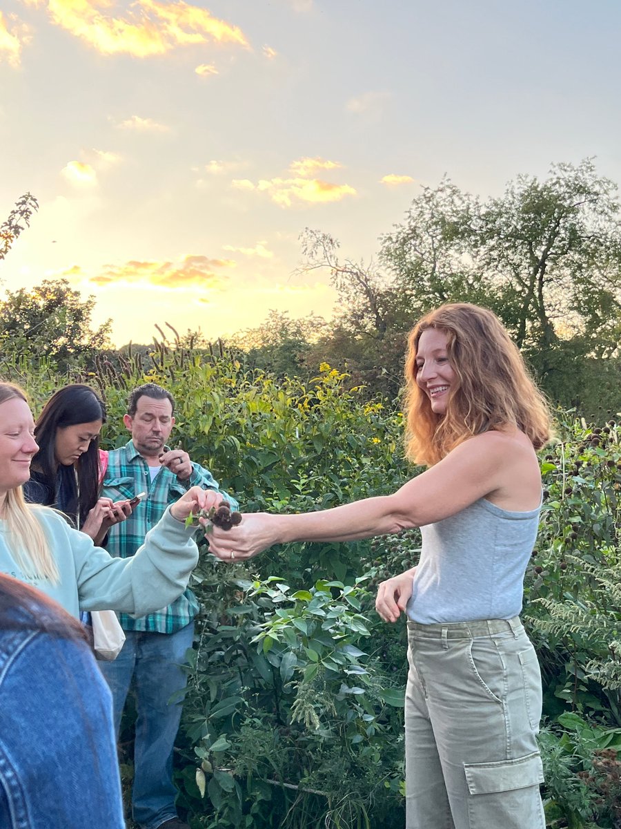 queensfarm's tweet image. Our Wild Edibles Walk is around the corner! Grab your walking shoes and join expert Marie Viljoen for an evening of outdoor exploration, ending in freshly baked farm faire and drinks made with the same wild edibles!
Tickets and additional info can be at buff.ly/Gf8SDzR