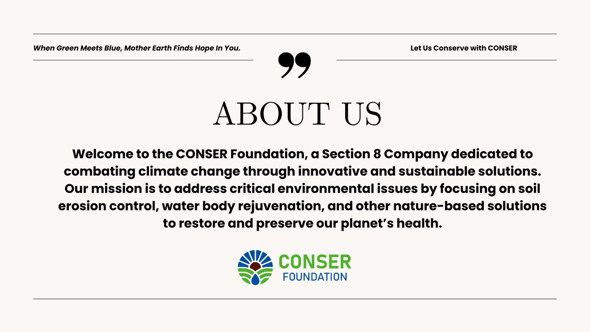 conserFoundat's tweet photo. #letsconservewithconser
#conserfoundation https://t.co/RuAFPwymFV