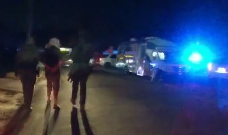 A Fort Walton Beach area man wanted for questioning in connection with a battery on a 78-year old female barricaded himself inside his Ed Street home Sunday and threatened to shoot responding deputies.
The Okaloosa County Sheriff’s Office Patrol Units, Special Response Team and