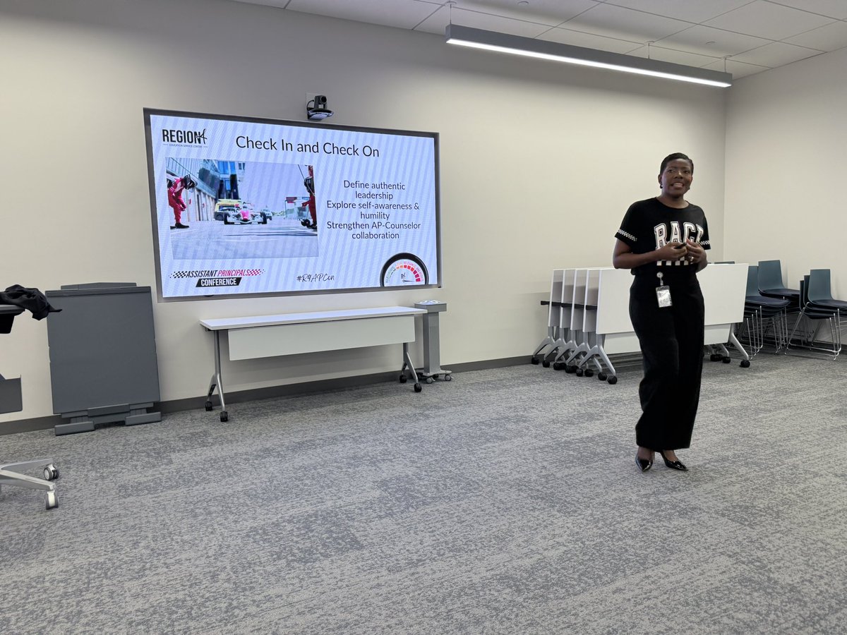 Thanks to the brave conversations held during the “Authentic Leadership” session facilitated by <a href="/kdparrott/">Dr. Kimberly D. Parrott</a> and <a href="/LashondaEv38846/">Lashonda Evans</a> of <a href="/R4Leaders/">Region 4 Leaders</a>, I have gained tools to more effectively collaborate with school counselors to ensure even greater success for students. #R4APCon