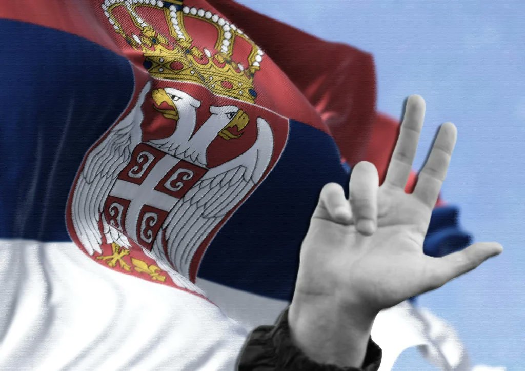 Jan184667's tweet image. 🚨BREAKING:
A 22-year-old Serbian citizen who posed on a motorcycle with three fingers raised on the island of Hvar has been expelled from Croatia.🇷🇸🇭🇷
The citizen of Serbia thereby offended the feelings of the citizens of the Republic of Croatia and the reputation of the…