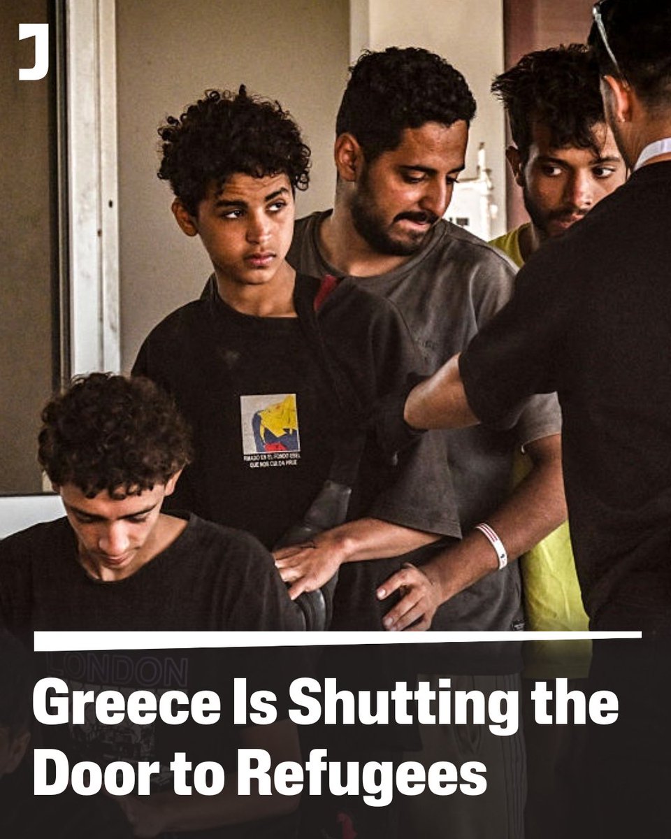 Greek prime minister Kyriakos Mitsotakis says that turning away more asylum seekers is a priority not just for his government but for the European Union as a whole.

The EU’s increasingly repressive border regime suggests that he’s right: jacobin.com/2025/07/greece…