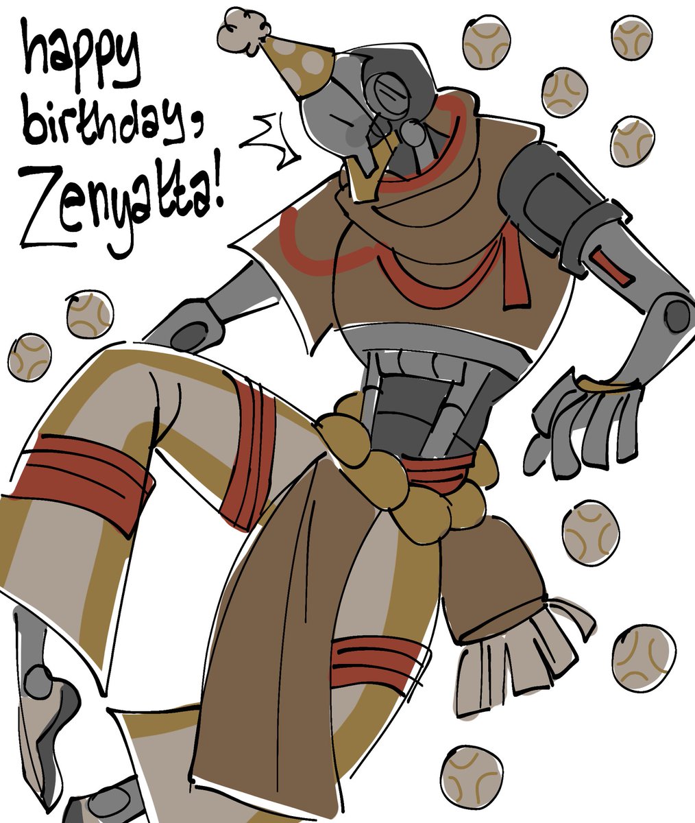 HAPPY BIRTHDAY TEKHARTHA ZENYATTA!!! #overwatch