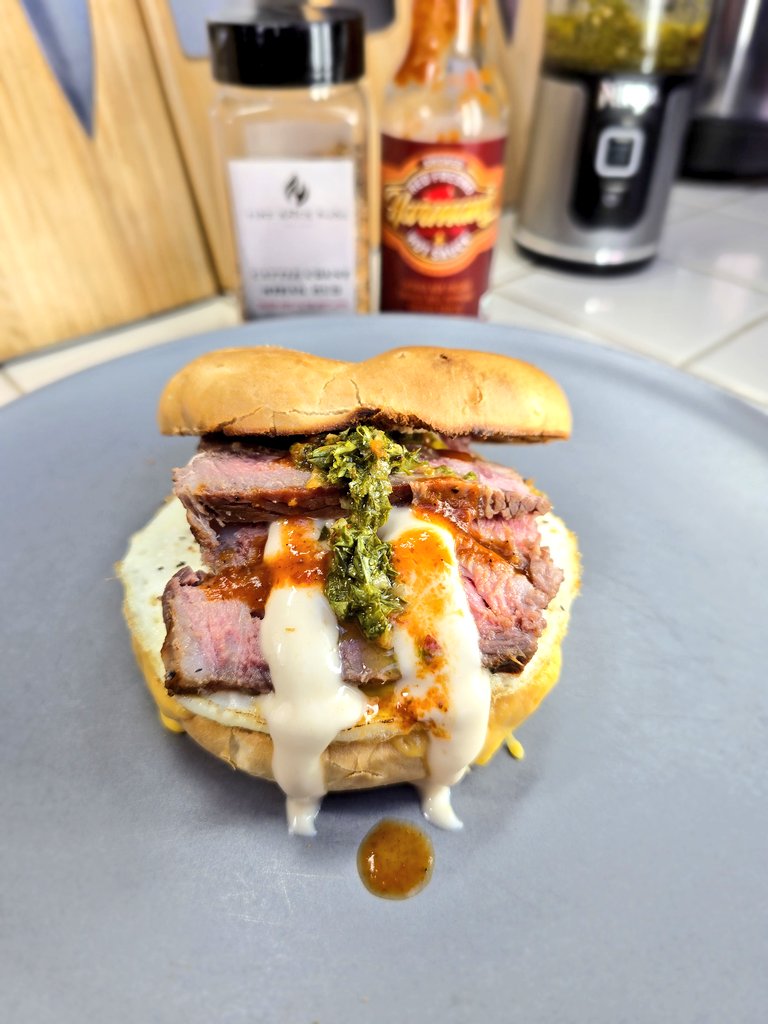 Mr Home Chef 🇺🇸 🔪🍽️ (@mrhomechef85) on Twitter photo Last night's Steak repurpose! 👊😋👍
NY Strip Onion Bagel! Steak egg and cheese garlic aioli & chimichurri!
<a href="/FireHatchRubs/">Fire Hatch Rubs ™</a> on the Steak & Egg! @habaneroharman Red Pepper Fresno for the 👌 morning heat! 👈
Monday morning smile on 😎 Last night's Steak repurpose! 👊😋👍
NY Strip Onion Bagel! Steak egg and cheese garlic aioli & chimichurri!
<a href="/FireHatchRubs/">Fire Hatch Rubs ™</a> on the Steak & Egg! @habaneroharman Red Pepper Fresno for the 👌 morning heat! 👈
Monday morning smile on 😎