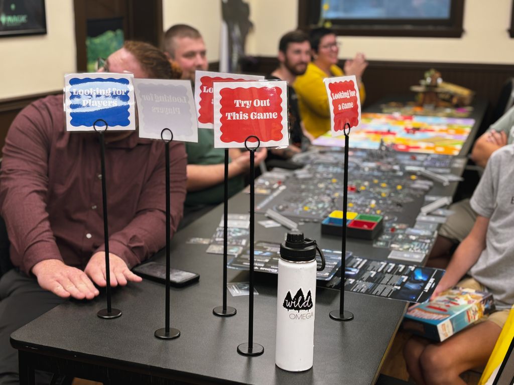 It might not be a party but we ALWAYS have board games you can play with friends or strangers! Every Monday, come to Owl Central to try a new board game or play an old favorite with new people! We have a growing library of games for you to try for FREE!