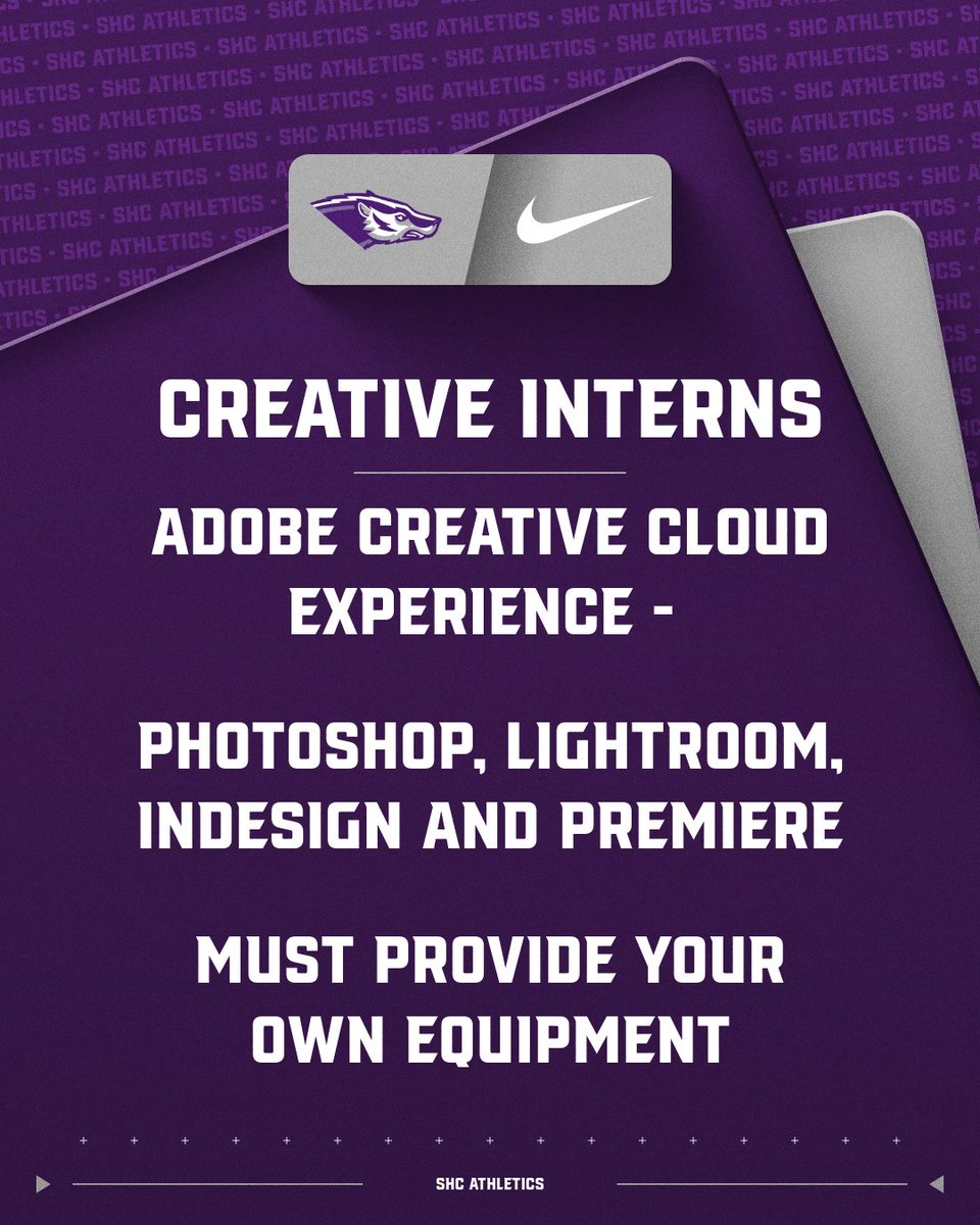 Spring Hill College Athletics🦡 (@shc_badgers) on Twitter photo We're hiring!
Come work with the Badgers! Reach out to Nolan Kotila (nkotila@shc.edu) for more information.
#HillYeah We're hiring!
Come work with the Badgers! Reach out to Nolan Kotila (nkotila@shc.edu) for more information.
#HillYeah