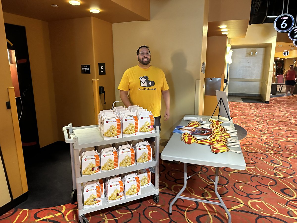 ReelOutreach's tweet image. Some more pictures and details on our #Superman screening yesterday! Thanks again to all who’ve made it possible thanks to your shares and donations. @JamesGunn @DCOfficial
reeloutreach.com/2025/07/14/soa…