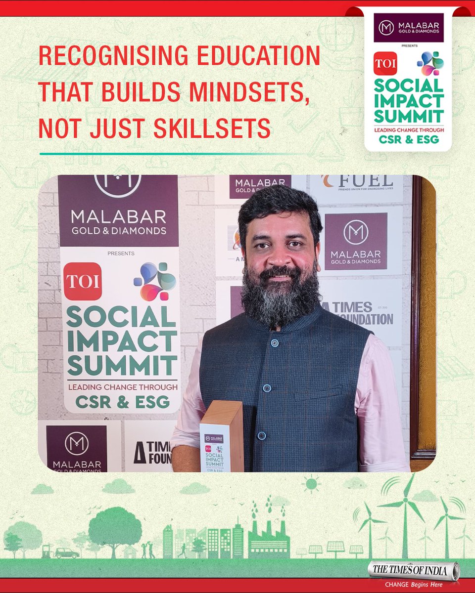 Quest Alliance was honoured as an ‘Education Impact Leader’ at The Malabar Gold &amp; Diamonds presents The Times of India Social Impact Summit 2025.

With a sharp focus on self-learning, digital fluency, and 21st-century skills, Quest Alliance is transforming how young people —