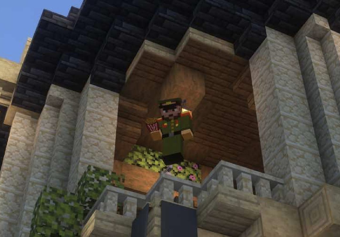 Après le départ de garfield pour la montagne, 
Haikanne a repris temporairement la mairie… Malheureusement, elle a dû s’absenter, pendant ce temps elle a nommé le commandant suprême maire de substitution… 1er décret, 

📢 UN MUR autour de la ville pour empêcher les migrants 📢