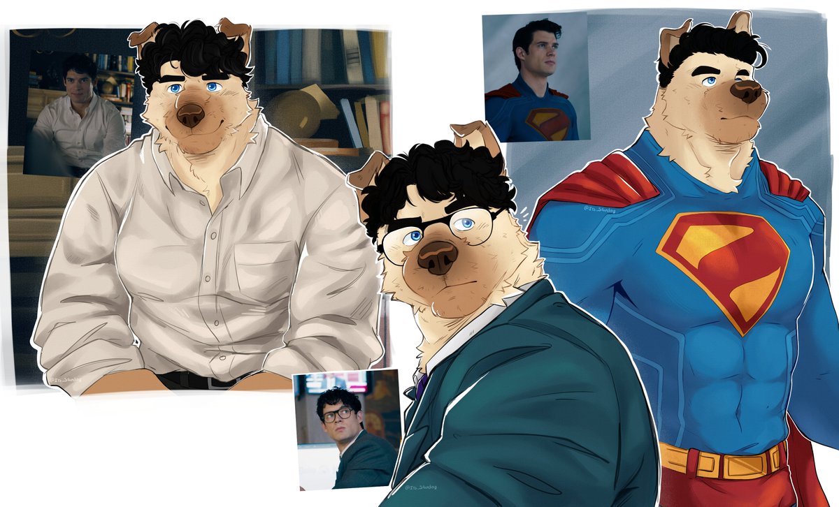 i wanted to finish it before movie premiere.. who cares... it's Bark Kent! :D  #Superman
