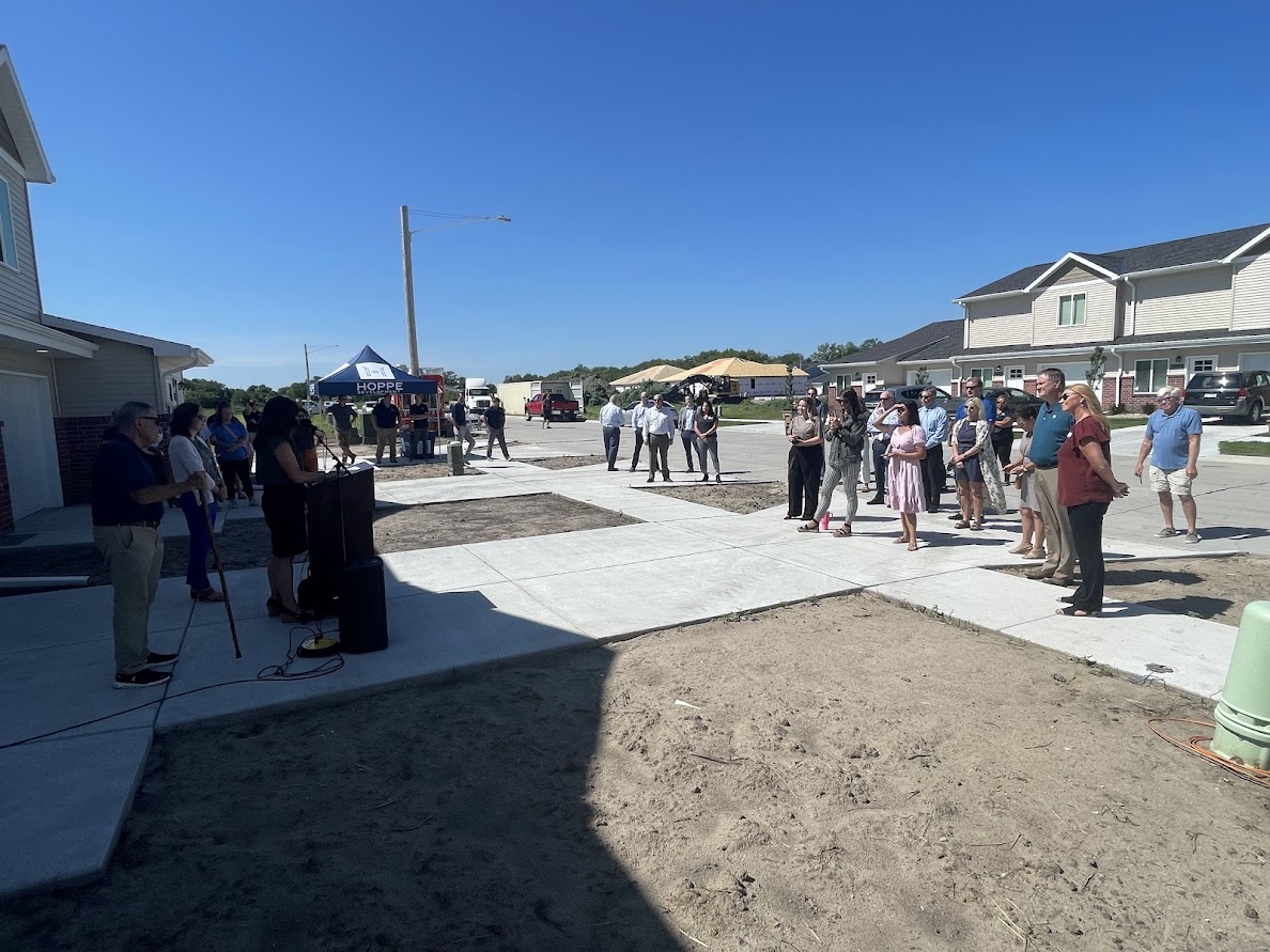 CityofGI's tweet image. Alongside the Nebraska Department of Economic Development and Hoppe Development, the GI Area EDC & Chamber hosted a ribbon cutting to celebrate the addition of more affordable housing this morning!
It's great to see the city continuing to grow!