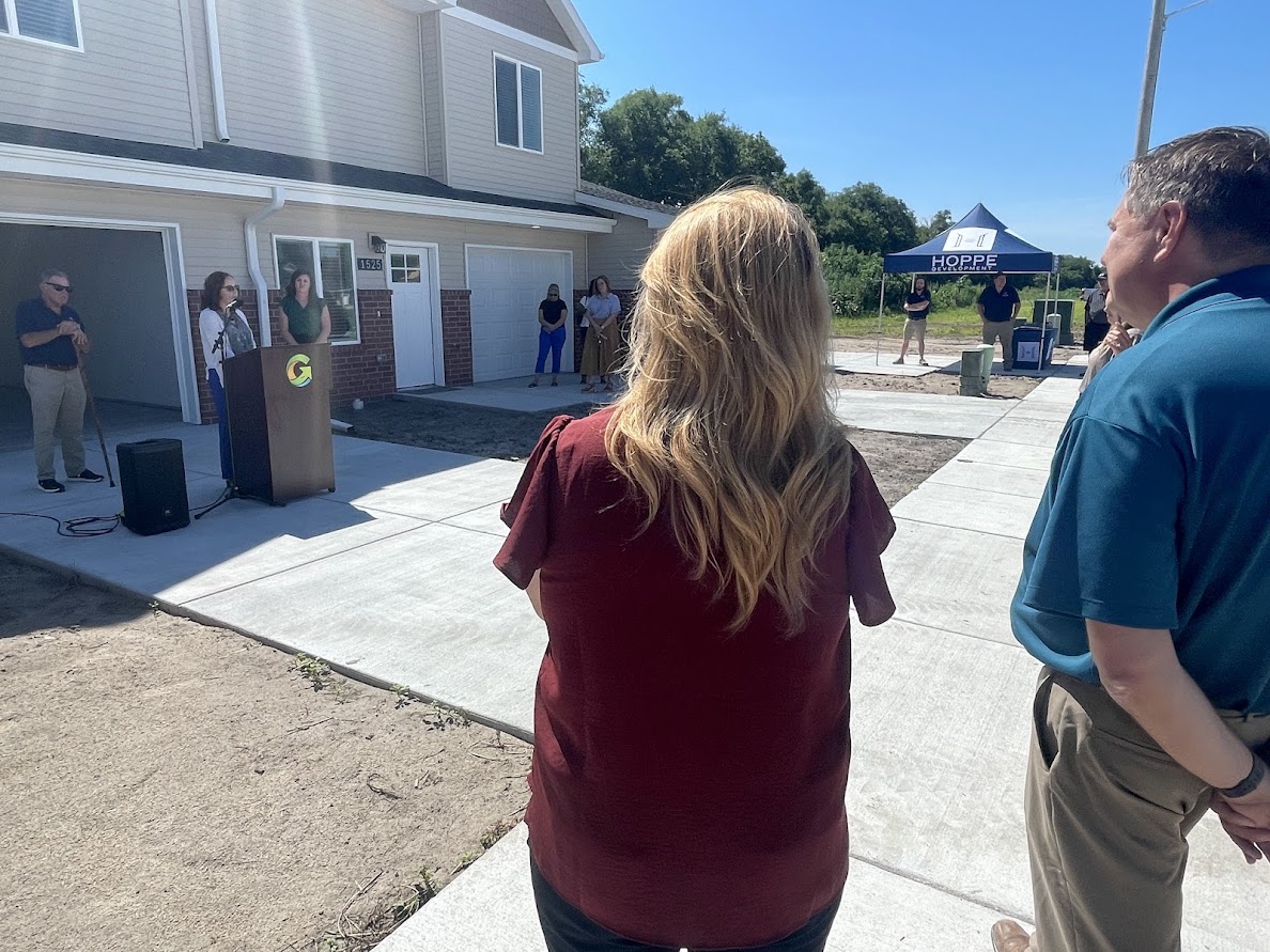 CityofGI's tweet image. Alongside the Nebraska Department of Economic Development and Hoppe Development, the GI Area EDC & Chamber hosted a ribbon cutting to celebrate the addition of more affordable housing this morning!
It's great to see the city continuing to grow!
