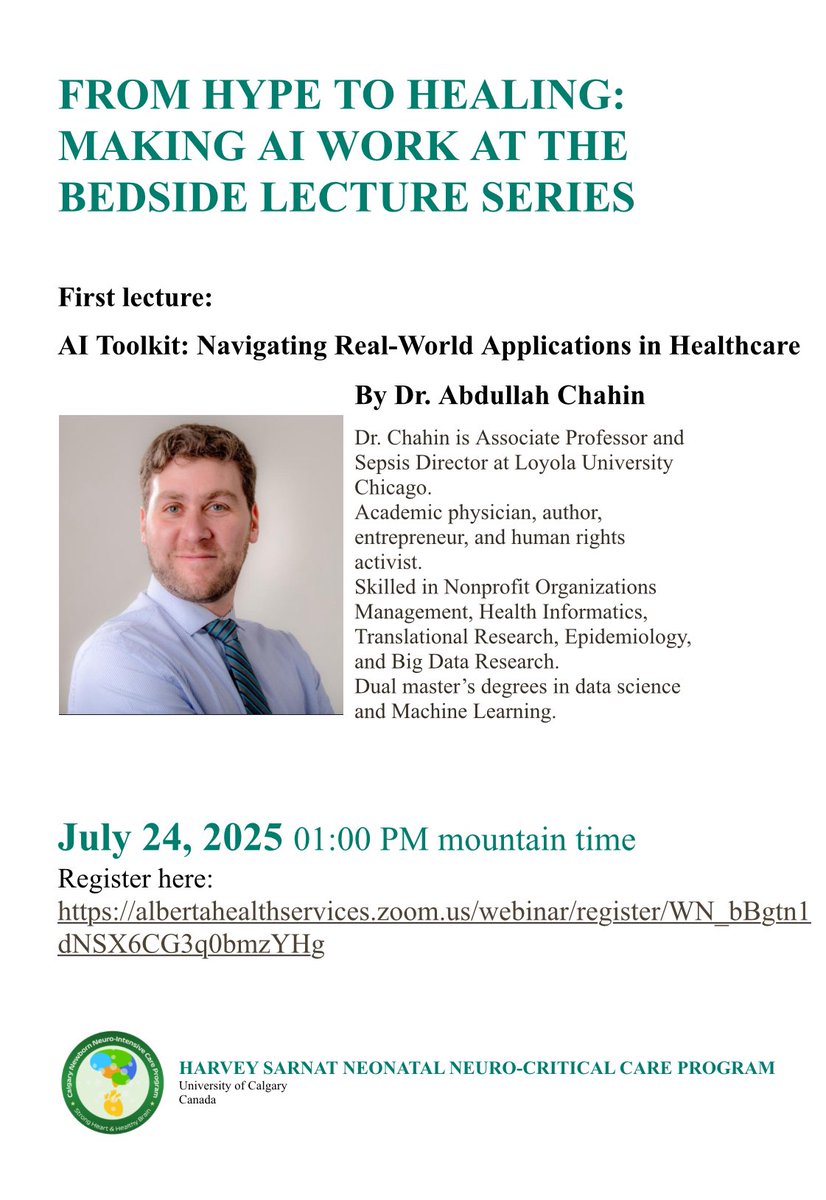 Exciting and timely series with Dr. Shahin
Join us!

albertahealthservices.zoom.us/webinar/regist…