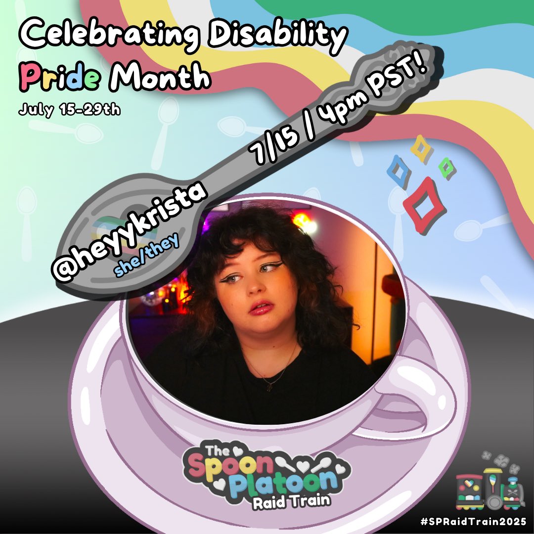 apart of so many wonderful disability pride events this week! hope to see you there 🤍