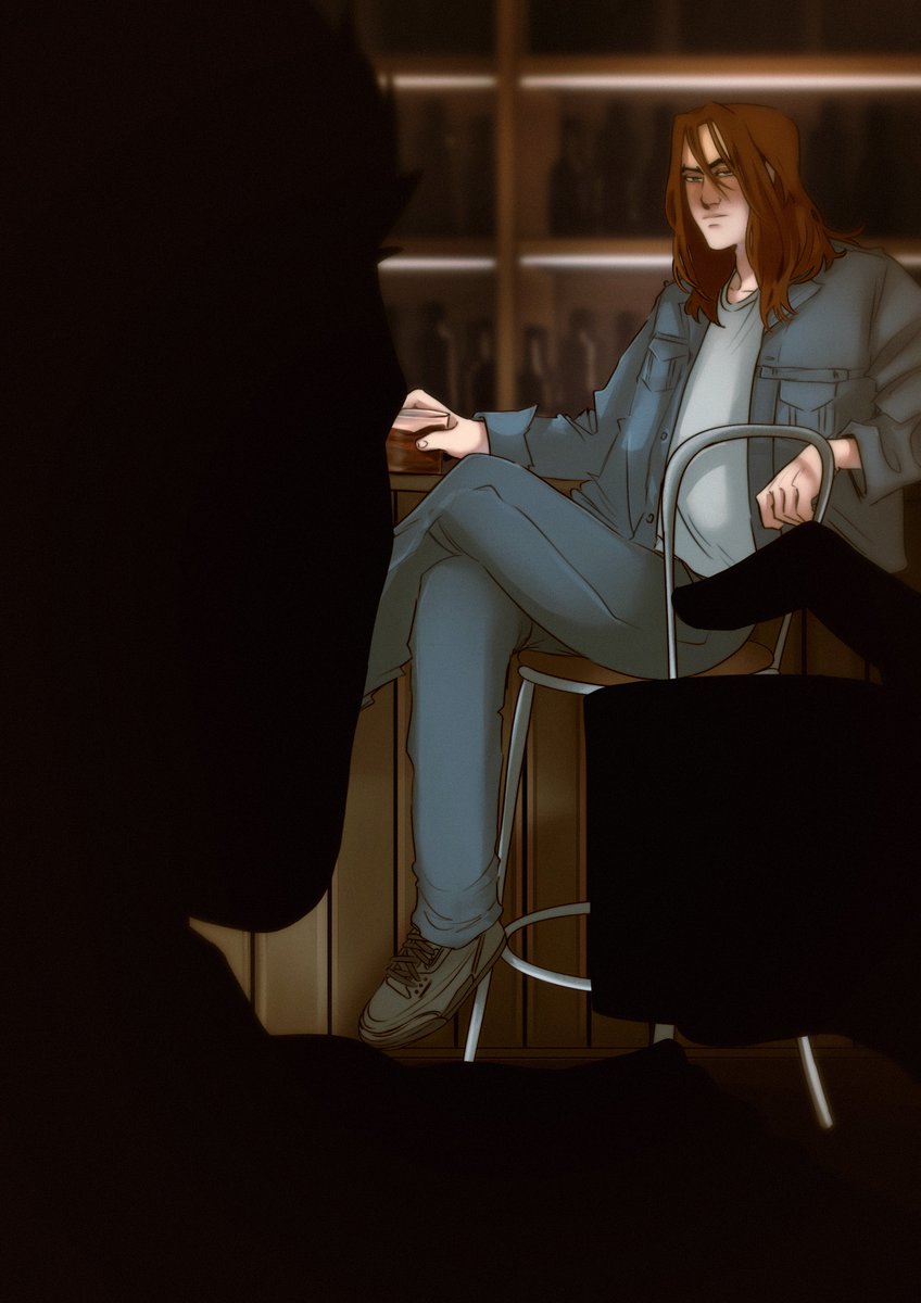 #сероладики🦊🐺🐉
archiveofourown.org/works/67259350

Случайная встреча в баре переворачивает жизнь Сережи с ног на голову: учеба в МГУ, работа в редакции желтушной газеты — все отходит на второй план из-за больного на голову "афганца", который в первую же ночь делает соблазнительное,