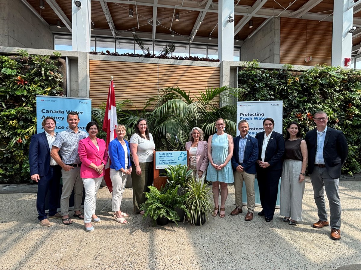 Un grand coup de pouce pour les #GrandsLacs! Le Canada investit 9,3 millions dans 26 projets dirigés par des partenaires pour assainir l’eau, réduire la prolifération des algues, et restaurer les écosystèmes.

Pour en savoir plus: ow.ly/AOwz50Wpm4P

#EauDouce #QualitéDeLEau