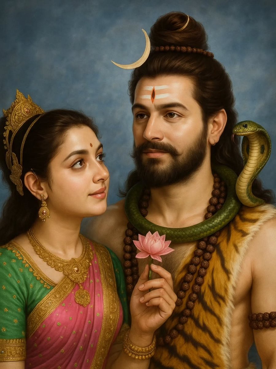 Geetashloks's tweet photo. Shiv Shakti 💗 https://t.co/7q5lwaT2f2