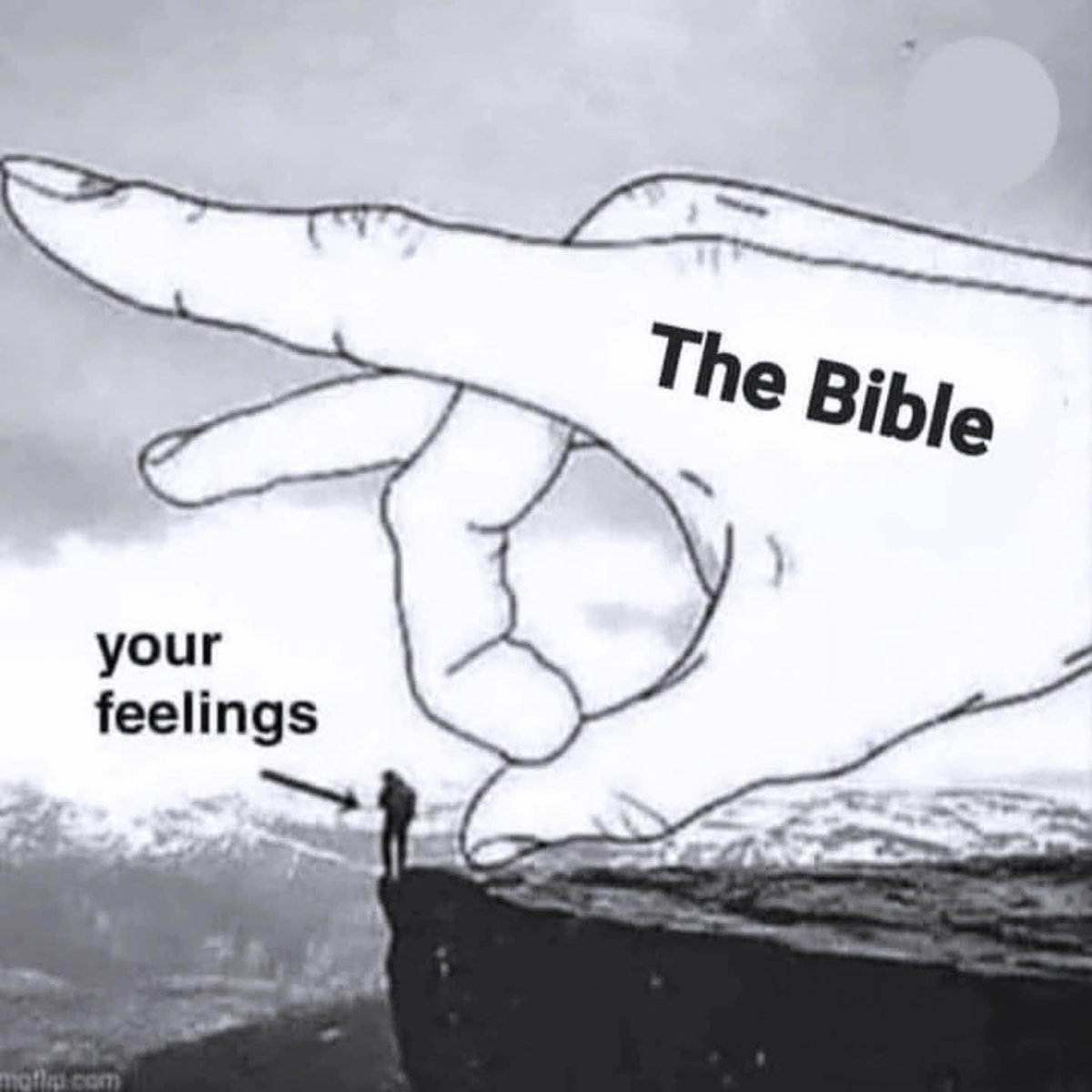 Don't let your feelings control you. Allow God's Word...