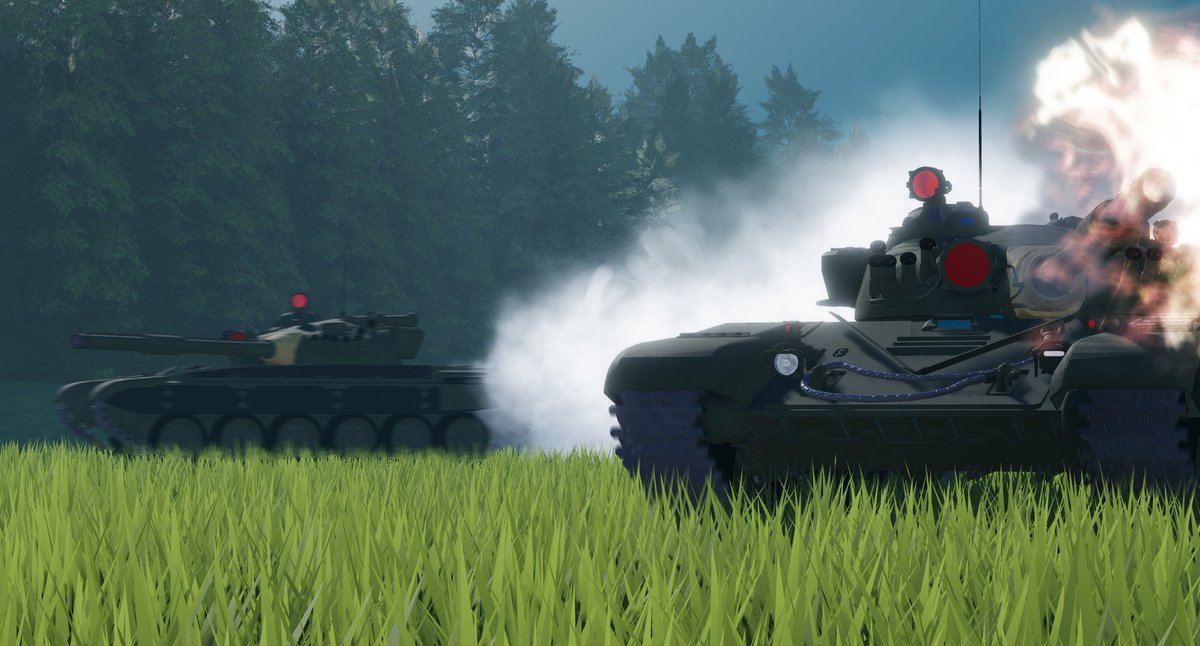 CDacted's tweet image. Finally done with the T-72M1.
Will start work on some of the B variants soon but so I don't get burnt out I will work on some other cold war tanks.
#Roblox #RobloxDev #Robloxbuilds