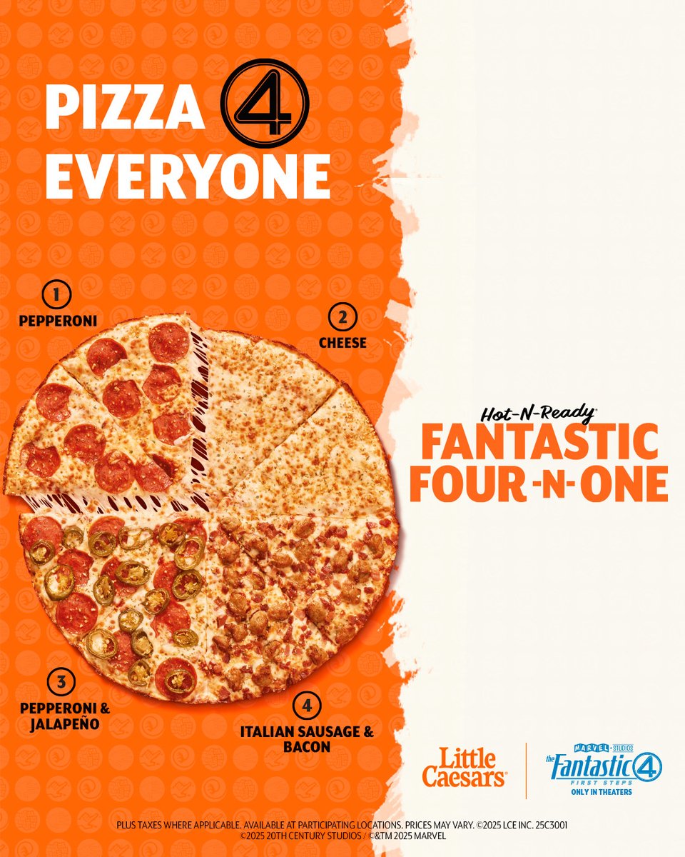 4 fantastic flavours for everyone to enjoy. What are you waiting for to try the Fantastic Four-N-One?? 👀👀