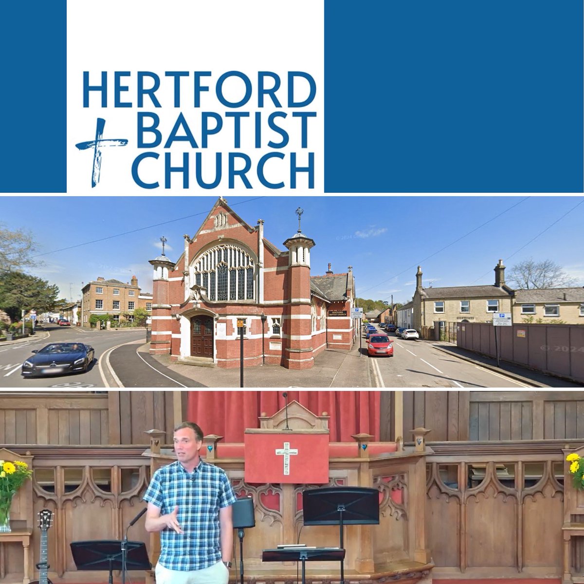 Loved ministering yesterday at Hertford Baptist. Delighted to hear of recent numerical growth &amp; a very strong desire to reach out to younger generations with the gospel. Came away with a full heart &amp; lots of excitement about the days ahead for this amazing community of believers