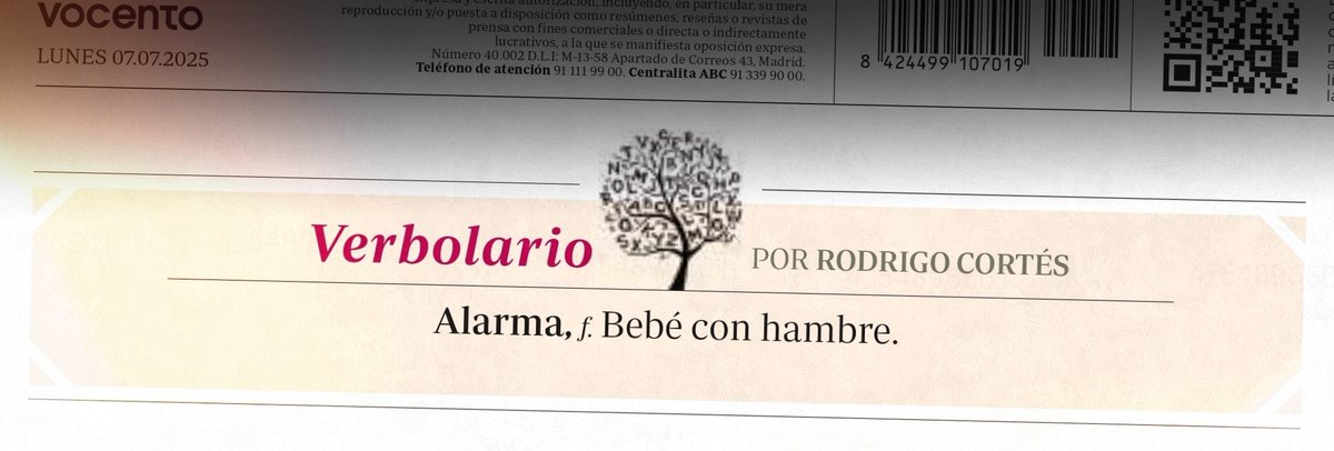 «Alarma»; 7/jul/2025: voz n° MMMDCIX <a href="/rodrigocortes/">Rodrigo Cortés</a>