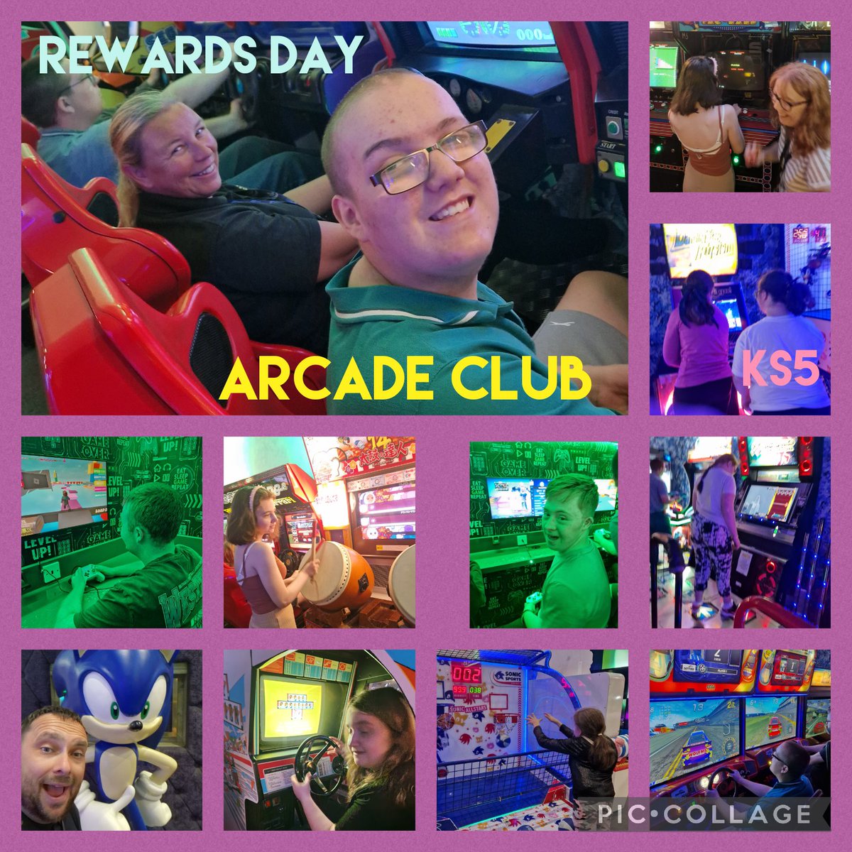 PCAOracle's tweet image. Today the entire Sixth Form visited the Arcade Club as their end of year rewards trip! They all had a fantastic time trying to beat each other's high scores and trying out the retro computer games that they had never played before! 👾 @PCABlackpool @SeaViewTrust